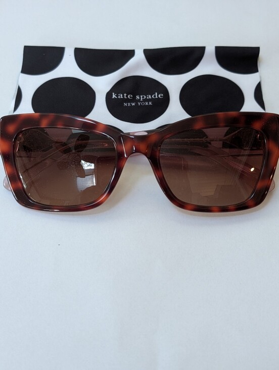 Kate Spade Valeria/S Tortoise Cat-Eye Sunglasses with Brown Gradient Lenses NWOT main image 7